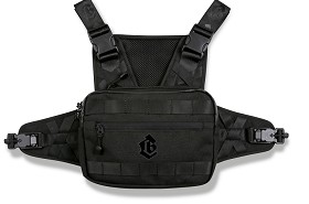COLLECTIVE BIKES CHEST RIG - BLACK